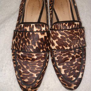 Calf Hair Loafers, Sz 6.5